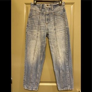 Abercrombie good as new mom jeans